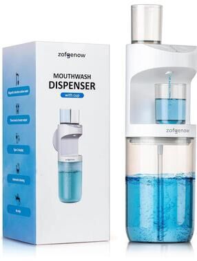 Automatic Mouthwash Dispenser Rechargeable Level Adjusting